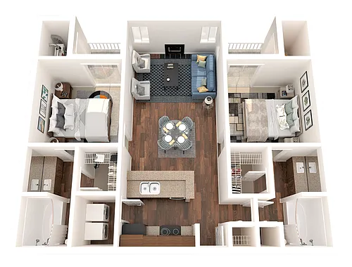 Floor plan Kensington