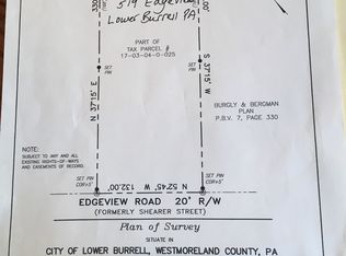 519 Edgeview Rd, Lower Burrell, PA 15068