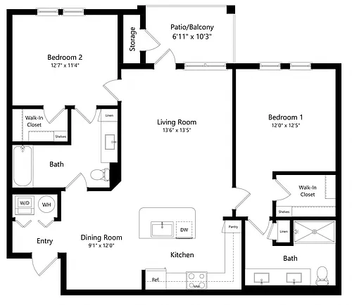 Floor plan OASIS