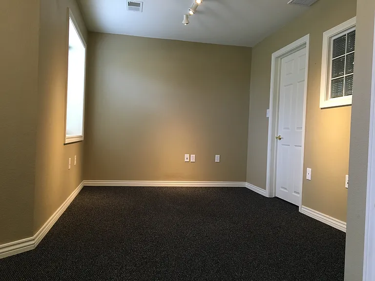 Typically the bed is placed here. Walk-in closet on the right.