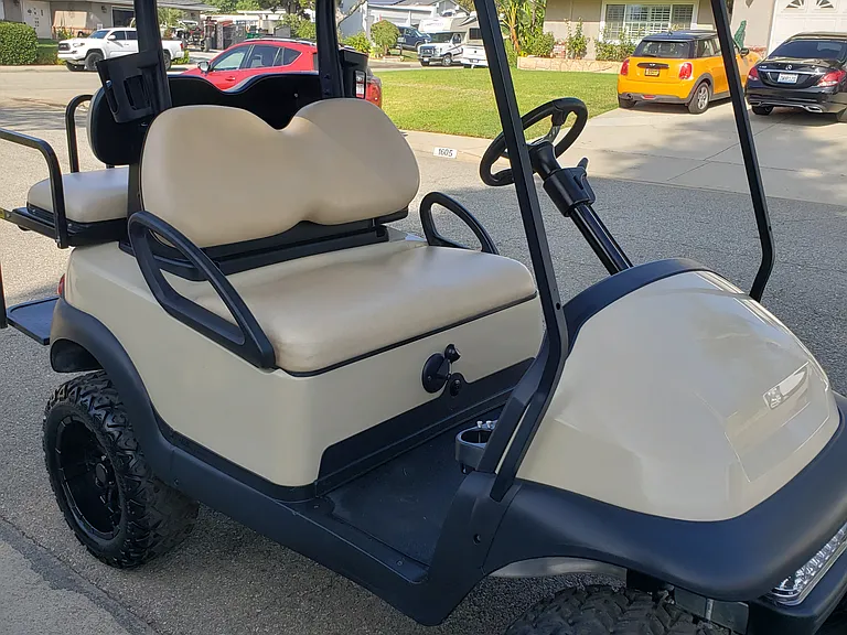 Lease includes use of a golf cart_perfect for cruising the fairways or the neighborhood. Restrictions apply; inquire for details. ___