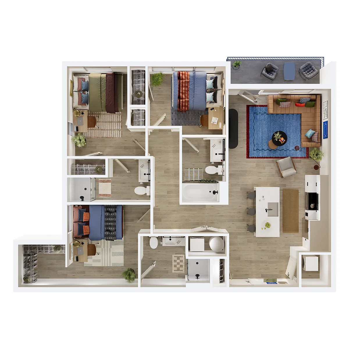 Floor plan D4