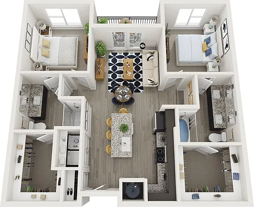 Floor plan B4