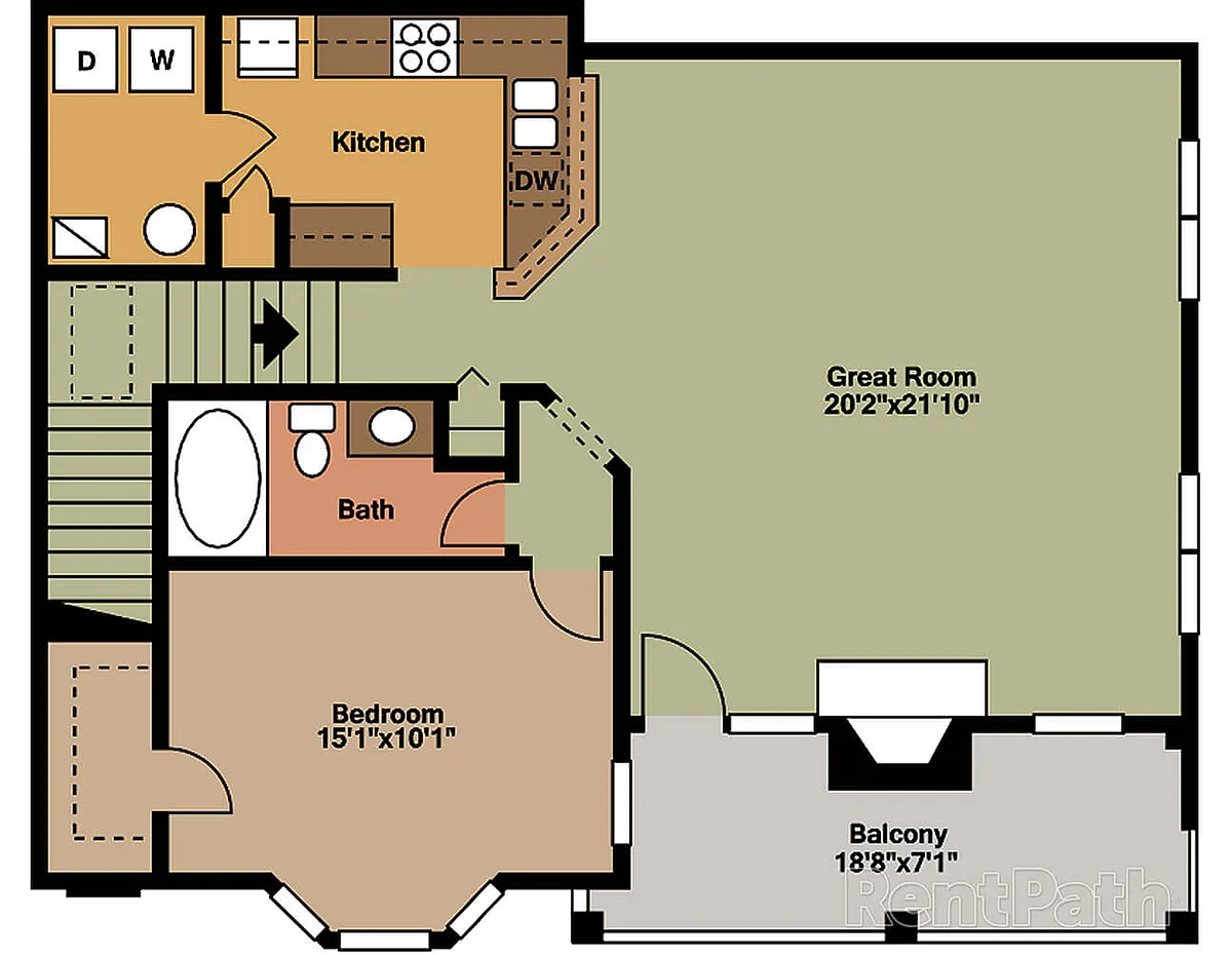 Floor plan Astor