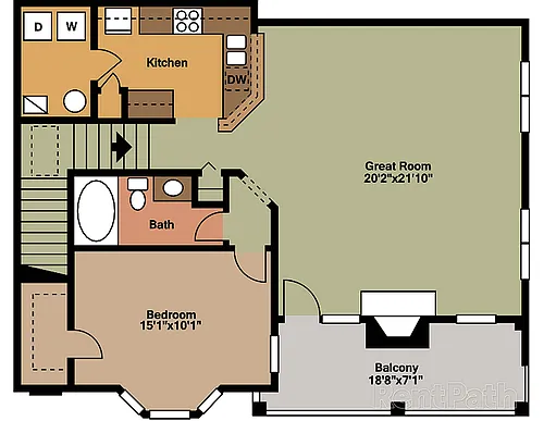 Floor plan Astor