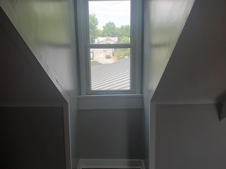 Upstairs front bedroom window