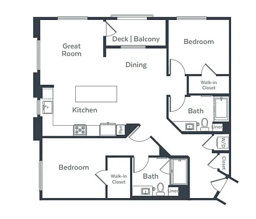 Floor plan B3
