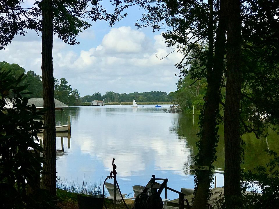 Backyard: view of Indian Creek
