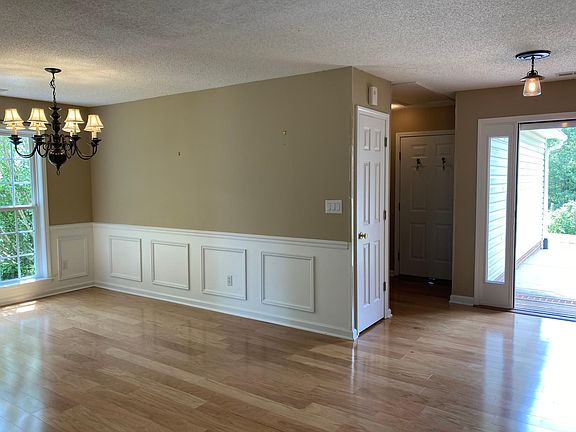 Foyer and dining room