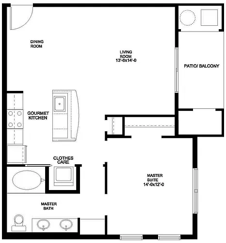 Floor plan The Baylor