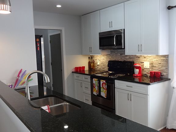 New soft close cabinets and...