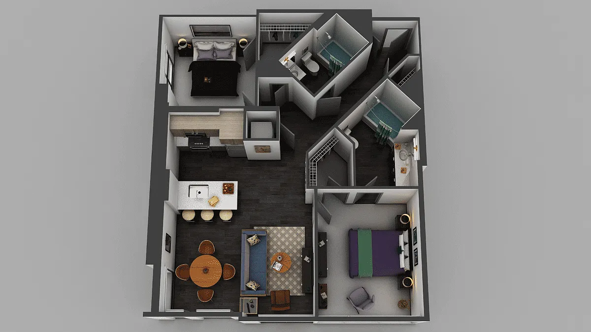 Floor plan B2b
