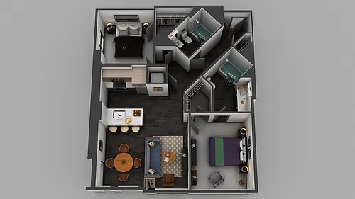 Floor plan B2b