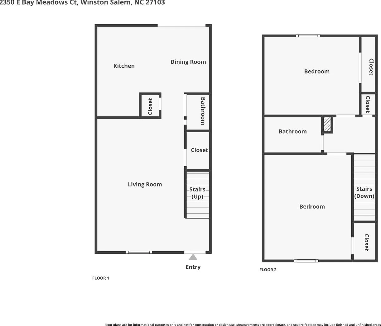 2350-E Bay Meadows Ct-2BR/1.5BA-Townhouse — Photo 2