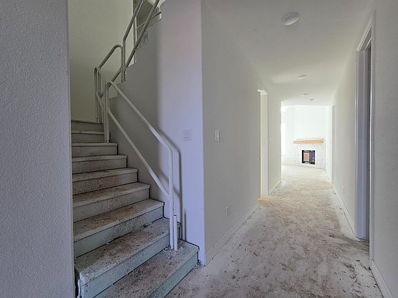 Construction progress - entryway