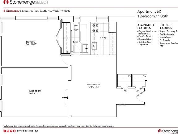 2nd image of 8 Gramercy Park S APT 6K