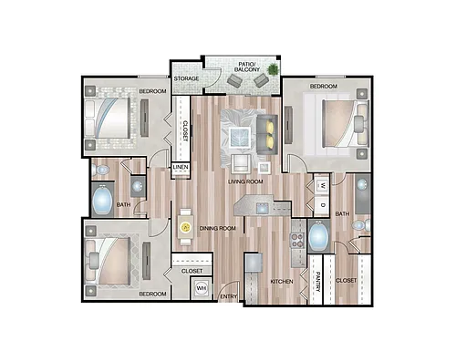 Floor plan C1