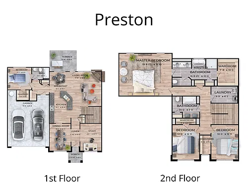 Floor plan Preston