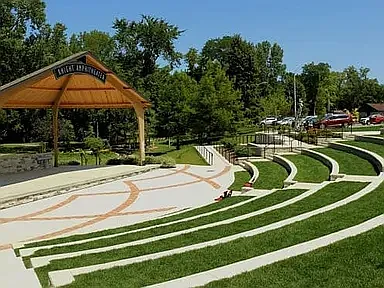amphitheater at squirrel and auburn has friday eve live music, thursday outdoor movies