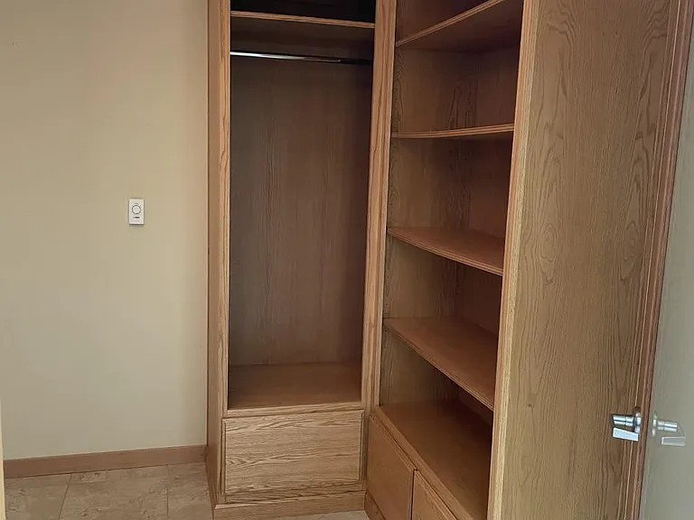 Second bedroom built ins
