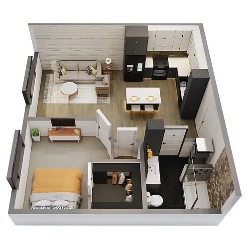 Floor plan Ballys