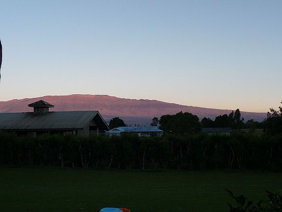Mauna Kea View From House