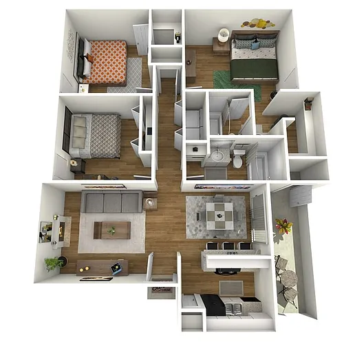 Floor plan C1