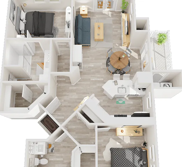 22E Floorplan Diagram