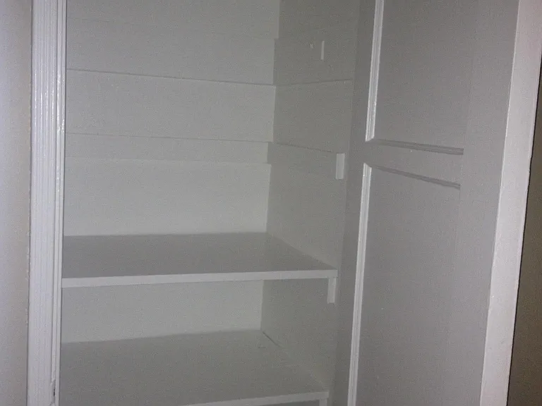 Linen Closet in hallway.