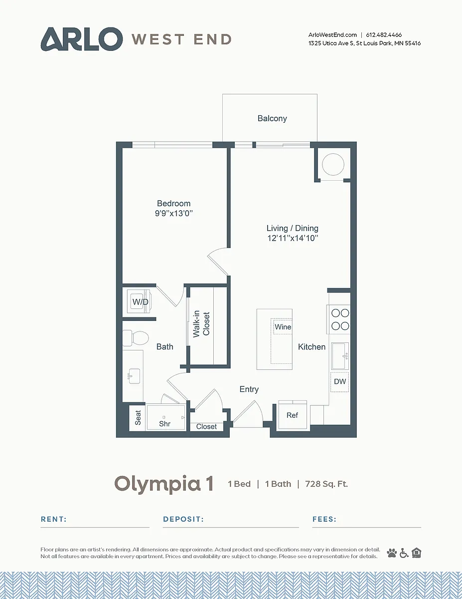 Floor plan Olympia 1