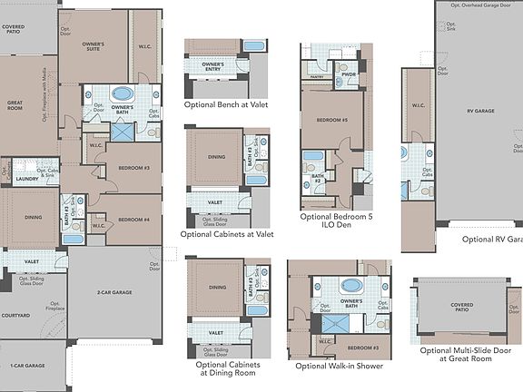 Discover luxury design in this single-family home with elegant residential architecture and thoug