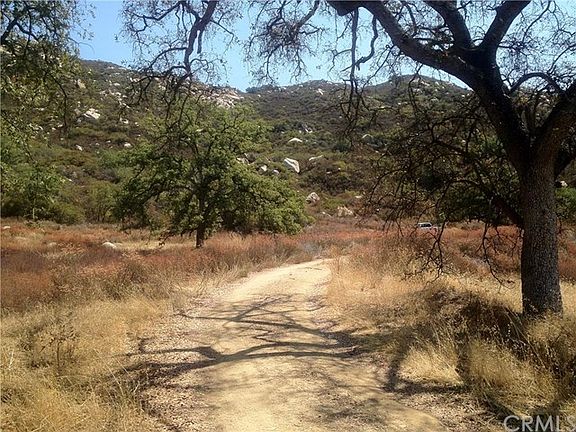 Road to property on left