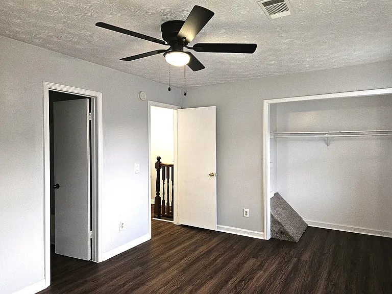 Bedroom #1 with Ceiling Fan