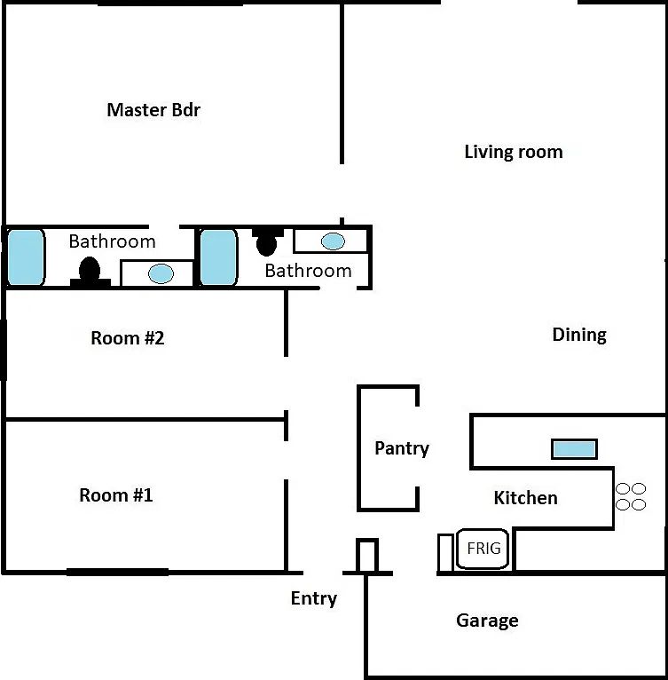 3 bed, 1300 sqft, $1,895 — Photo 2