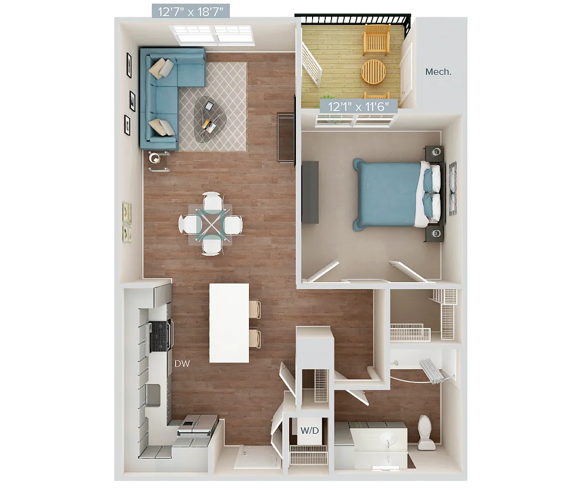 Floor plan Furnished-f-AM19-775