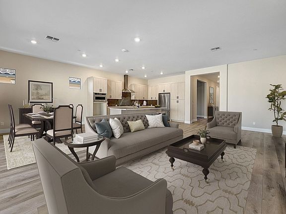 Virtually Staged Vantage Great Room