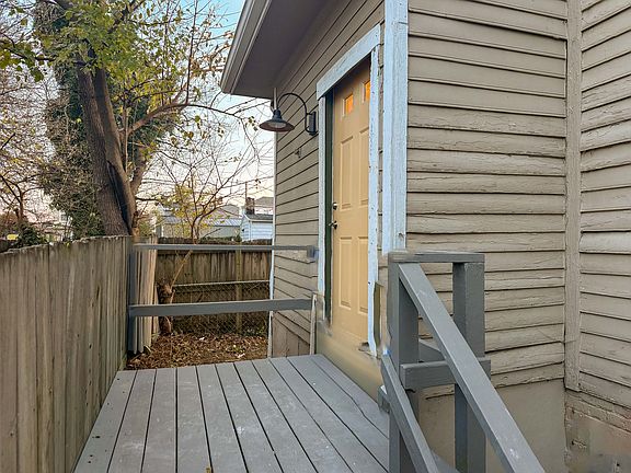 Private front entrance, awning to come