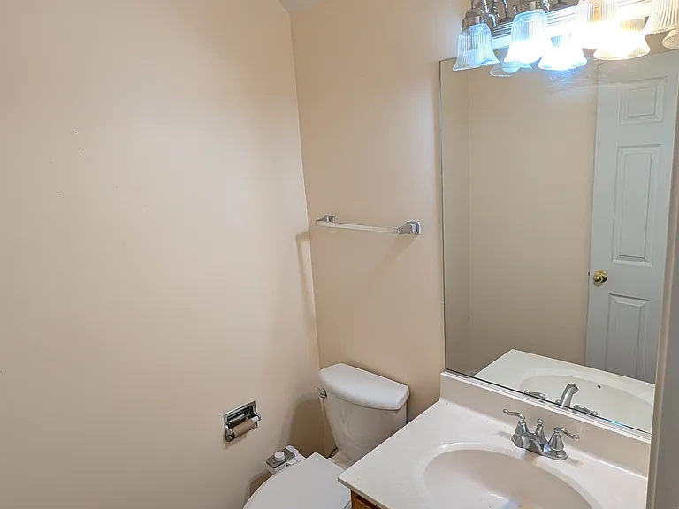 main floor powder room