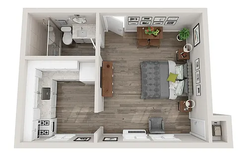 Floor plan L Studio