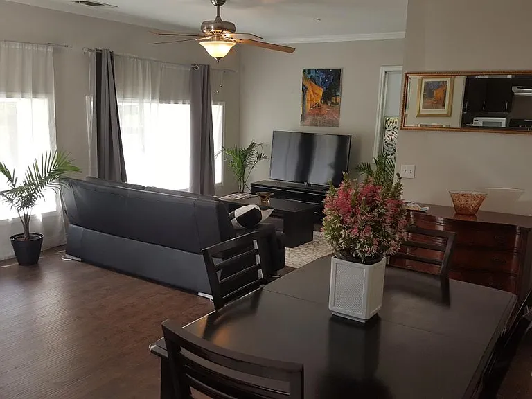Full View of Dinning/Living Room