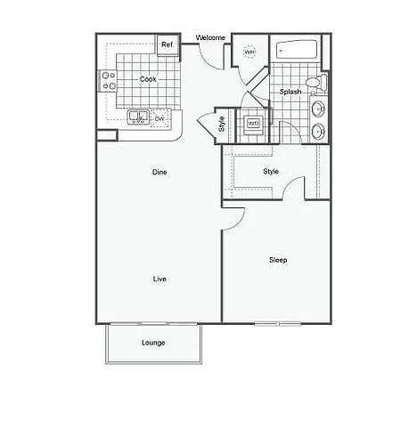 Floor plan The Mercer I