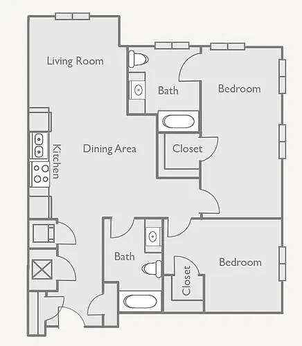Floor plan B3