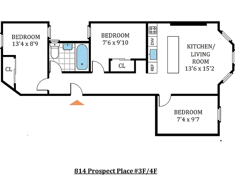 814 Prospect Pl #4F — Photo 7