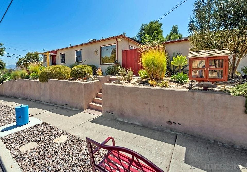 Welcome home! 3533 Juniper is the right half of this duplex, private entry behind the red gate