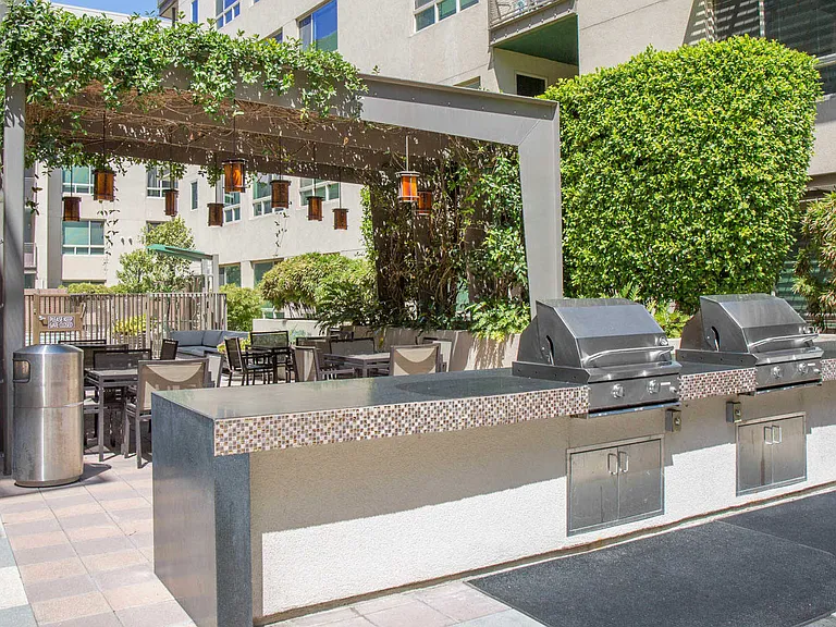 Outdoor Grilling Area and Lounge Space