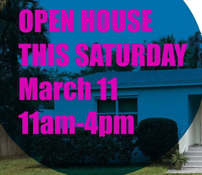 OPEN HOUSE THIS SATURDAY 11-4