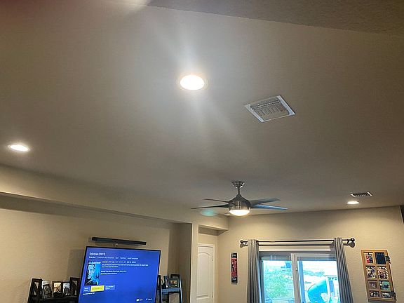 Can lights & LED Fan/Light