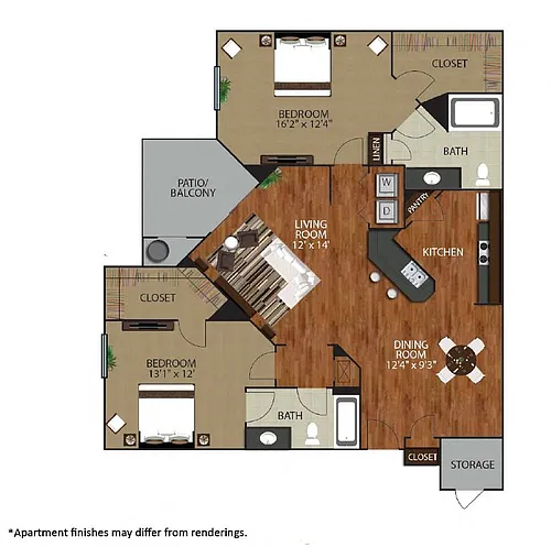 Floor plan E1