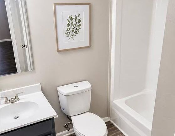 Elevate your lifestyle at Richmond Hills Apartments. Enjoy modern fixtures and spacious layouts in our beautifully designed bathrooms. Transform your daily routine in a serene setting. Schedule a tour today and see your new home!