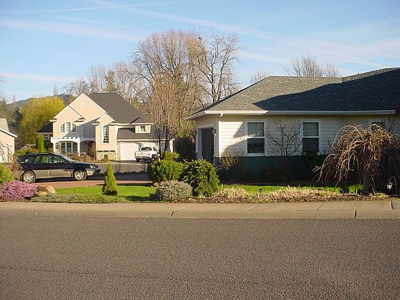 Driveway side of yard